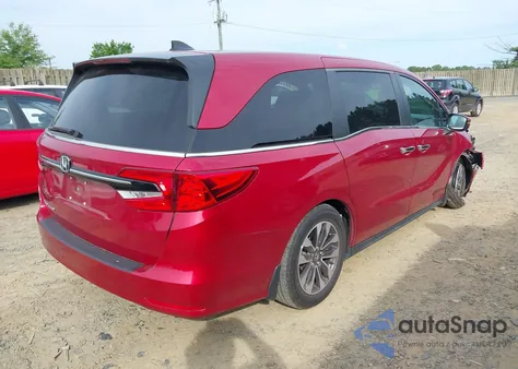 2022 Honda Odyssey Ex-L из США, поврежденный, VIN 5FNRL6H73NB019542